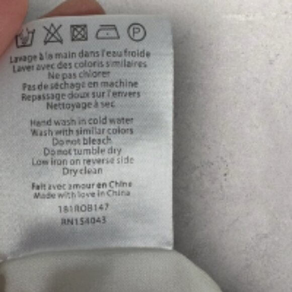 Sezane 100% Silk Cassy Dress Ecru White Size 42 French US 10 Lace Minimal Bride - Picture 13 of 15